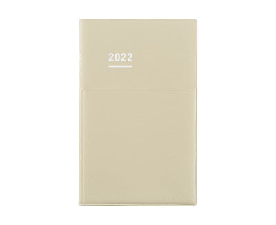KOKUYO 2022 Jibun Techo Diary Biz mini Light Beige