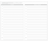 KOKUYO 2022 Jibun Techo Diary Clear White