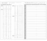 KOKUYO 2022 Jibun Techo Diary 3in1 Std Navy