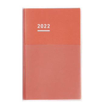 KOKUYO 2022 Jibun Techo Diary Days Red