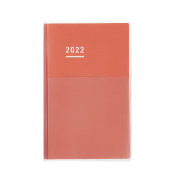 KOKUYO 2022 Jibun Techo Diary Days mini Red