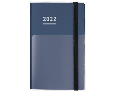 KOKUYO 2022 Jibun Techo Diary 3in1 Std Navy