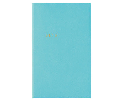 KOKUYO 2022 Jibun Techo Diary Lite mini Light Blue