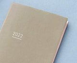 KOKUYO 2022 Jibun Techo Diary Lite mini Beige