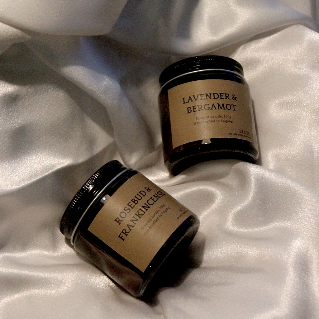 LIFE DESIGN STUDIO Amber Jar Candle