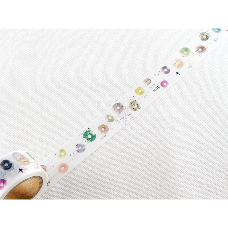 CHAMILGARDEN Record Washi Tape