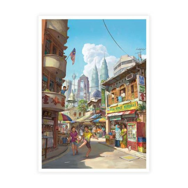 LOKA MADE Postcard Good Morning Malaysia