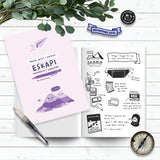 AZREENCHAN Travel Notes + Doodles-ESKAPI