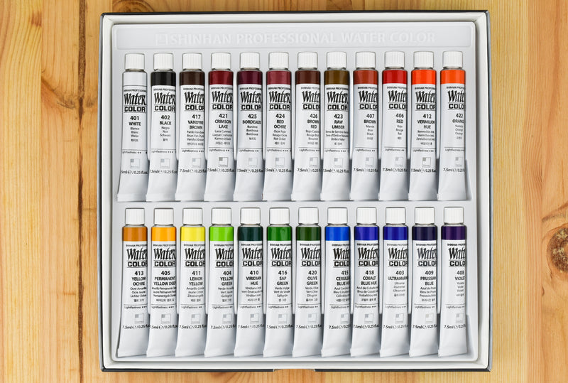 ShinHan Pro WaterColor 7.5ml 24col