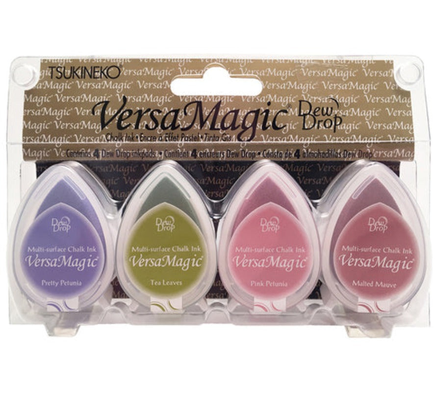 TSUKINEKO Versa Magic Dew Drop 4Colors Set
