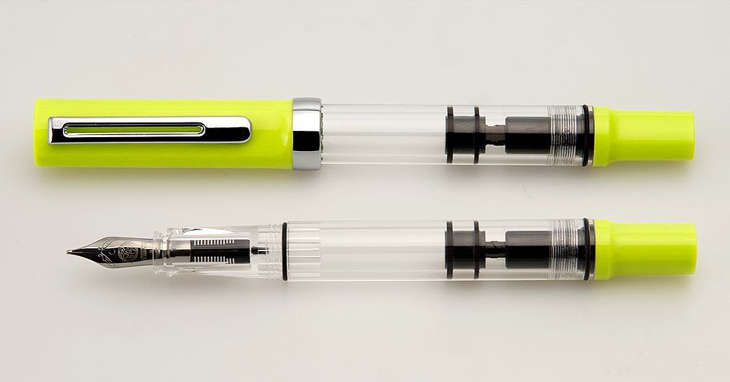 TWSBI ECO T Fountain Pen Yellow Green