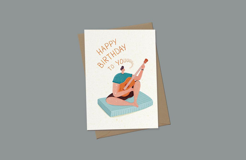 EJMEMENTO Greeting Card Happy Birthday to You