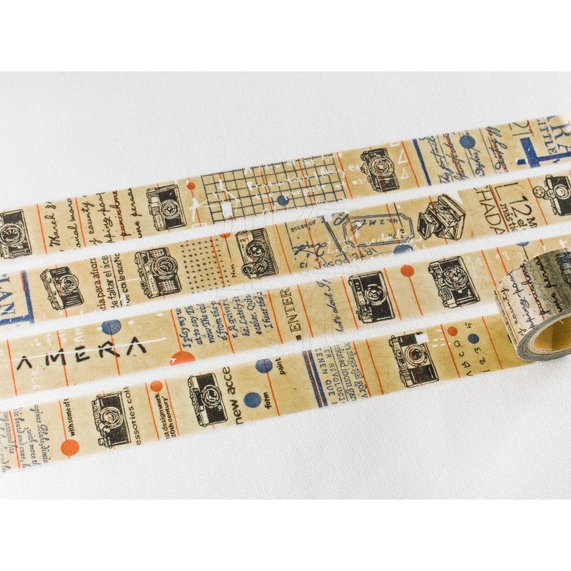 CHAMILGARDEN Camera Washi Tape