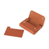 MD PS Card Case Pasco Reddish Brown
