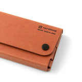 MD PS Card Case Pasco Reddish Brown