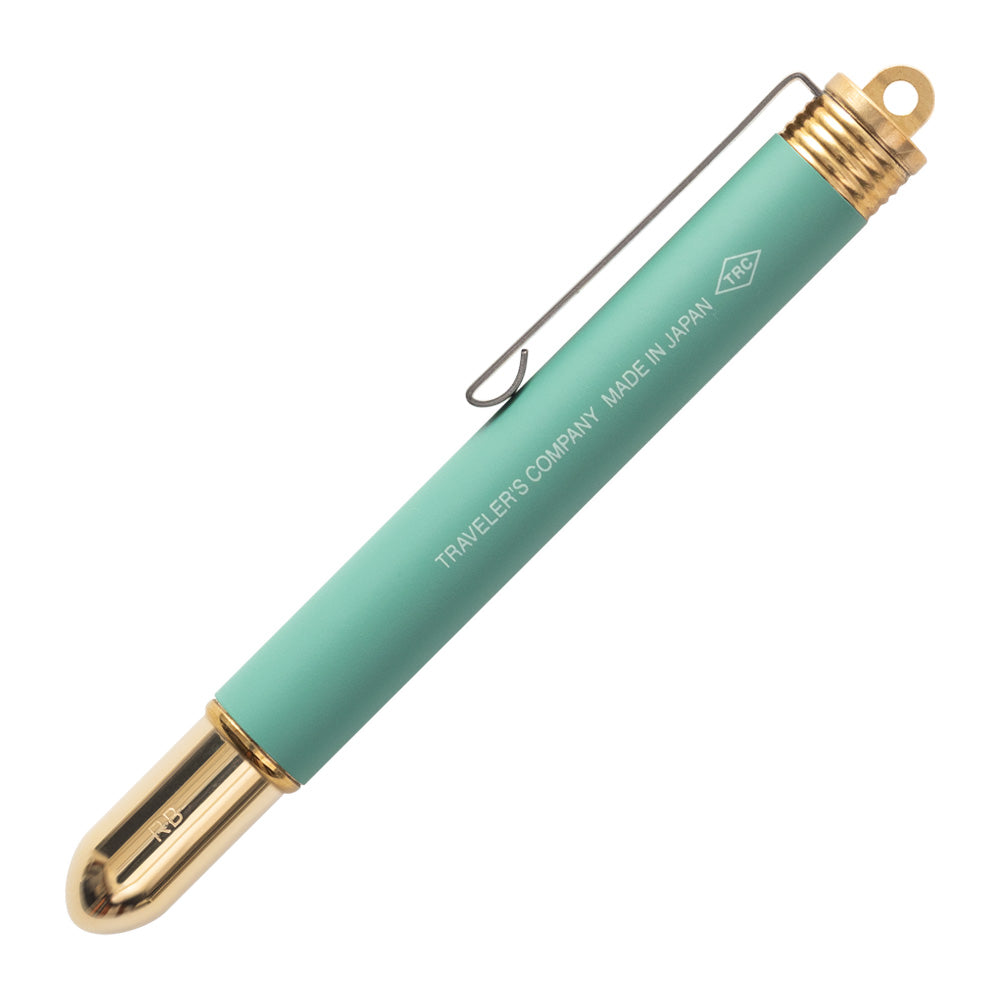 TRC Brass Rollerball Pen Factory Green