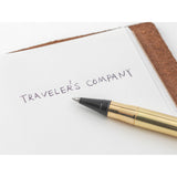 TRC Brass Rollerball Pen Factory Green