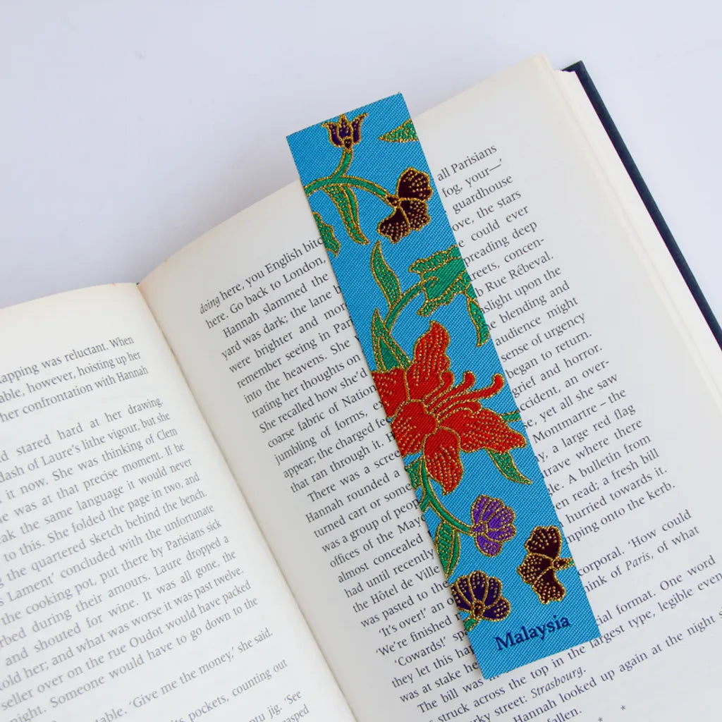 LIFE DESIGN STUDIO Woven Batik Bookmarks