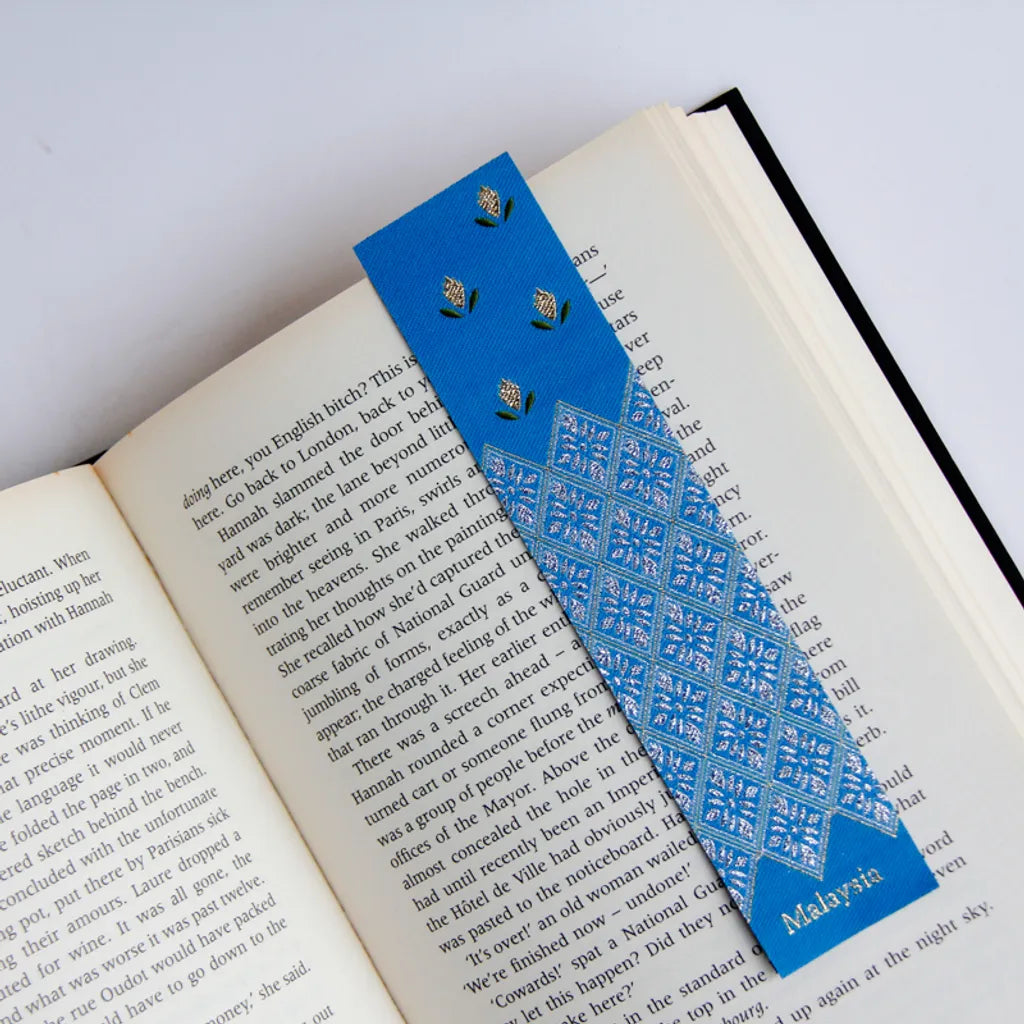 LIFE DESIGN STUDIO Woven Songket Bookmarks