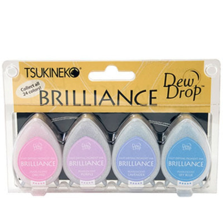 TSUKINEKO Brilliance Dew Drop 4Colors Set