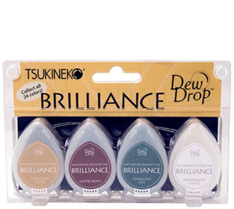 TSUKINEKO Brilliance Dew Drop 4Colors Set