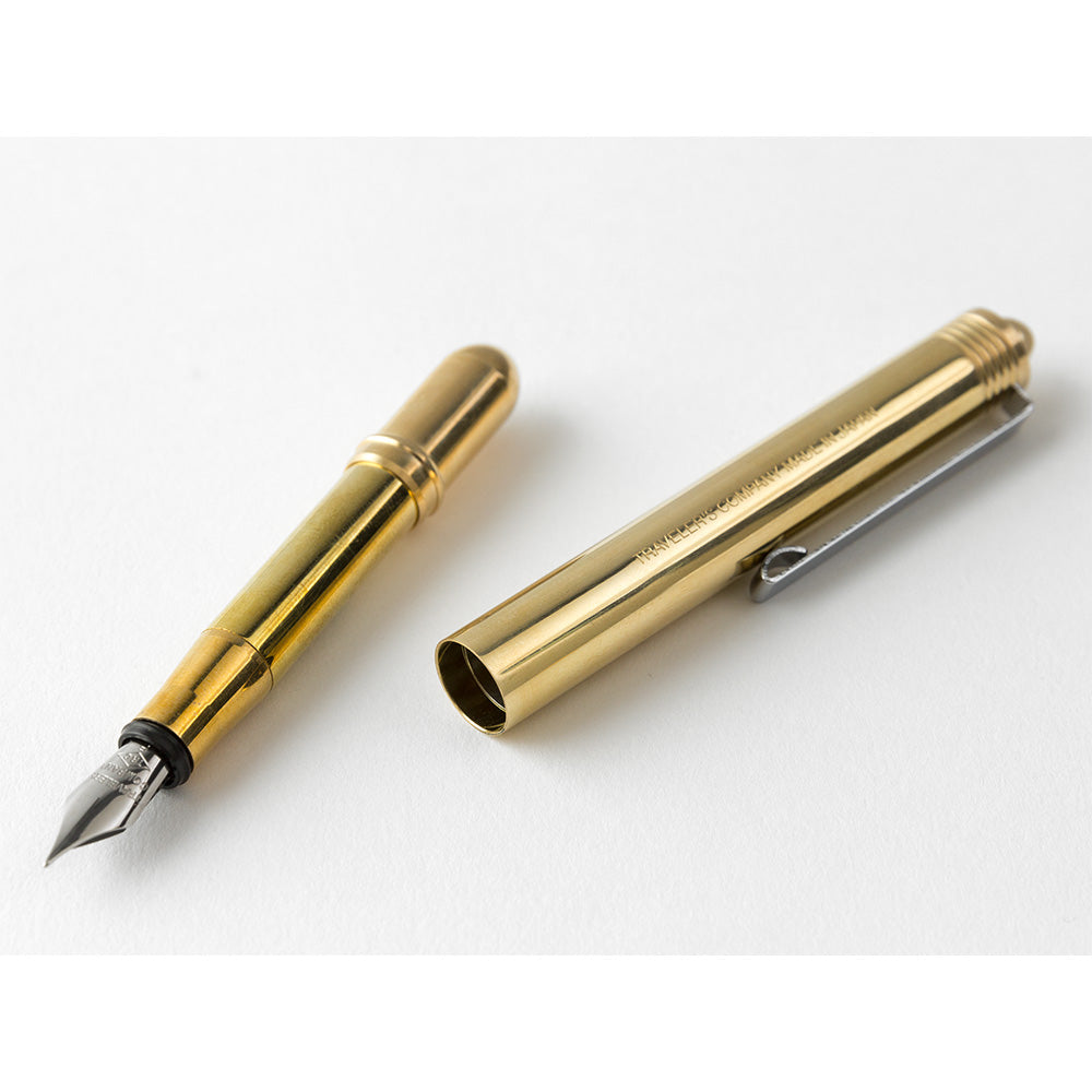 TRC Brass Fountain Pen Brass