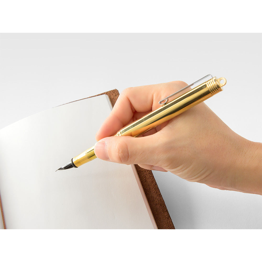 TRC Brass Fountain Pen Brass