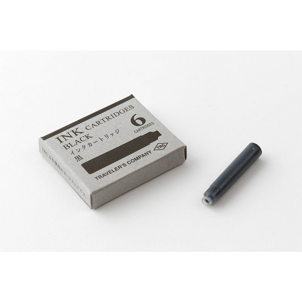 TRC Brass Fountain Pen 6 Cartridges Set