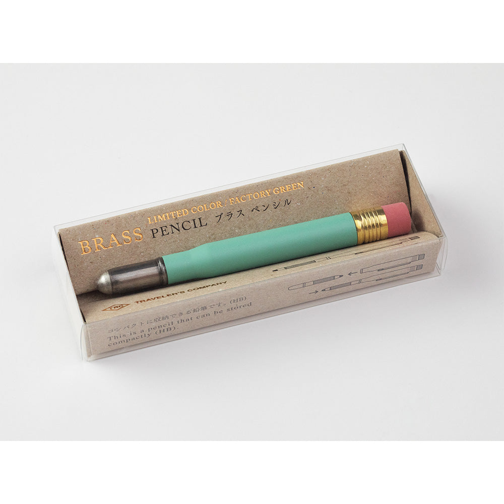 TRC Brass Pencil Factory Green