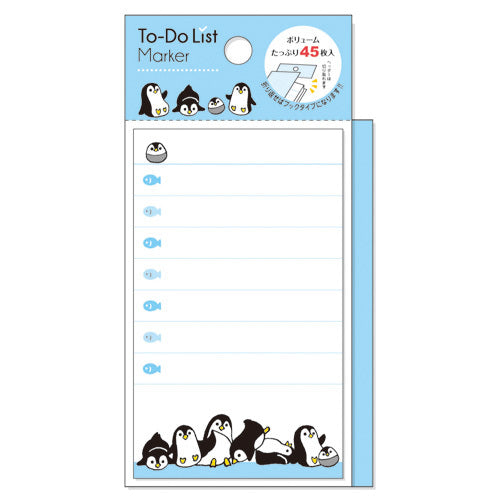JP Sticky Note List Marker Penguin