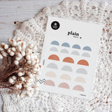 SUATELIER Plain Deco Stickers