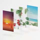 Appree Nature Scene Sticker Tropical Sunset