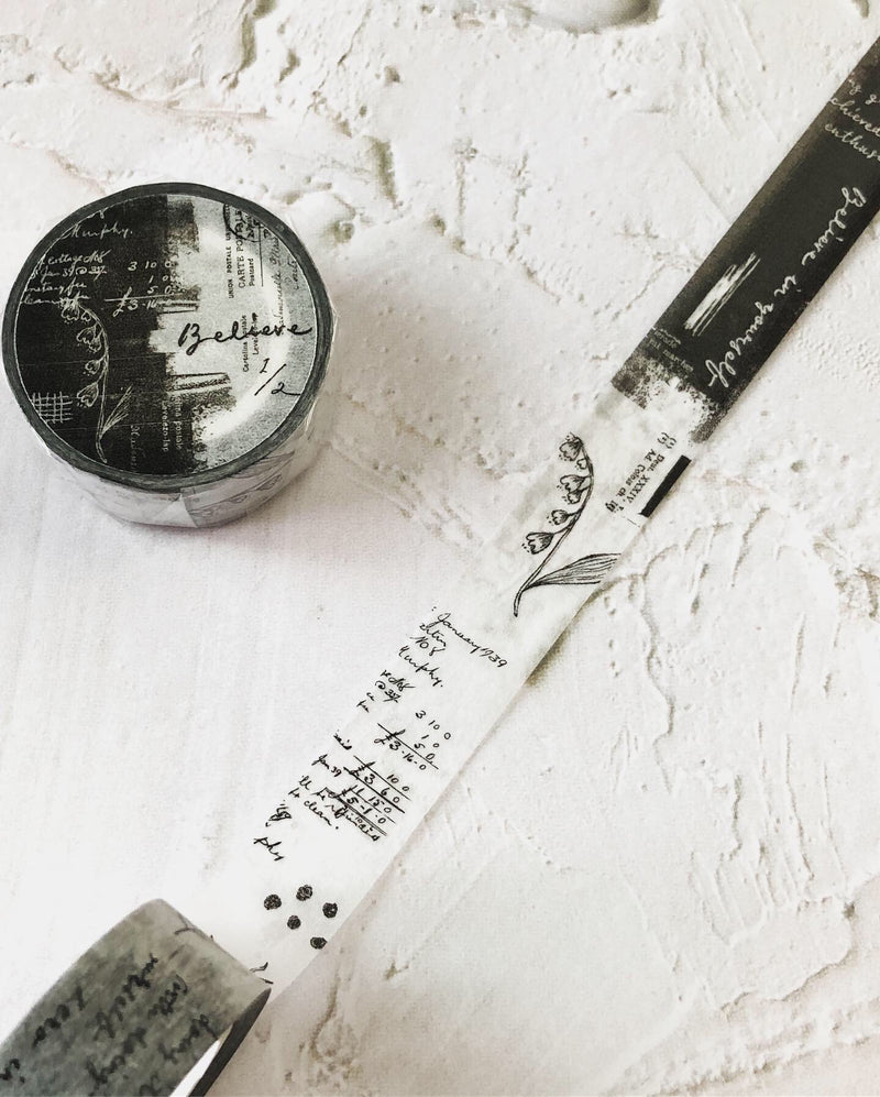 PION One half Washi Tape 1.5cm