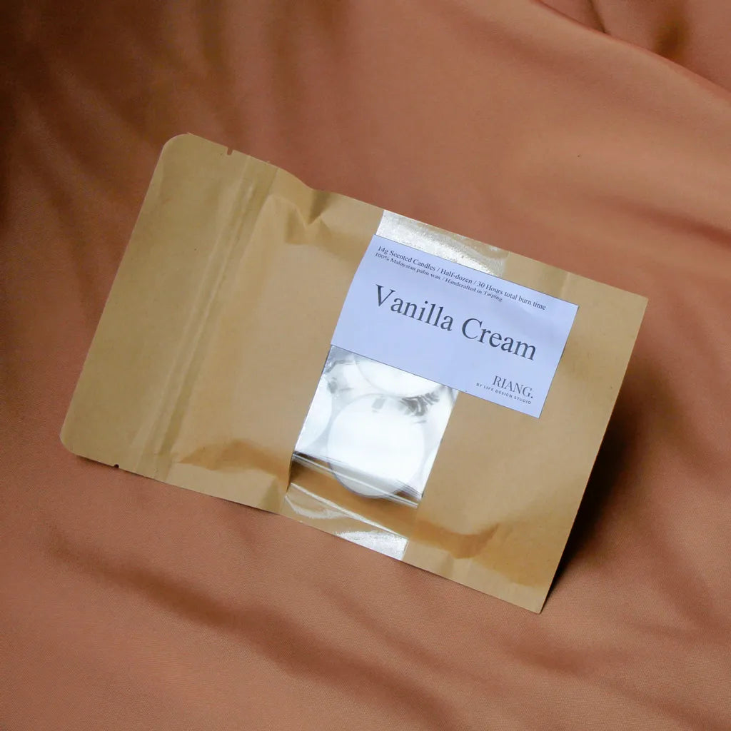 LIFE DESIGN STUDIO Cosy Candles Vanilla Cream