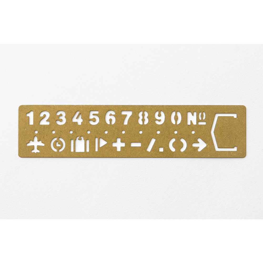 TRC Brass Template Bookmark