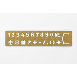 TRC Brass Template Bookmark
