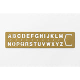 TRC Brass Template Bookmark