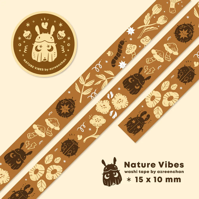 AZREENCHAN Washi Tape Nature Vibes