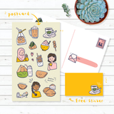 AZREENCHAN Postcard 11x18cm