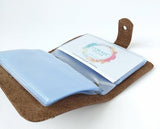 CORALC ATELIER DIY Kit-24 Pocket Leather Card Holder