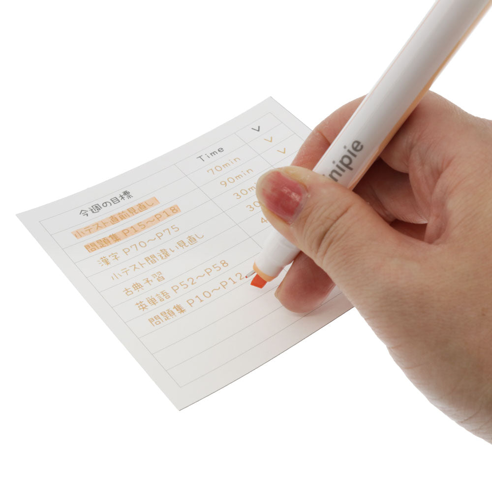 SUN-STAR Ninipie Marker Pen+Highlighter New Color