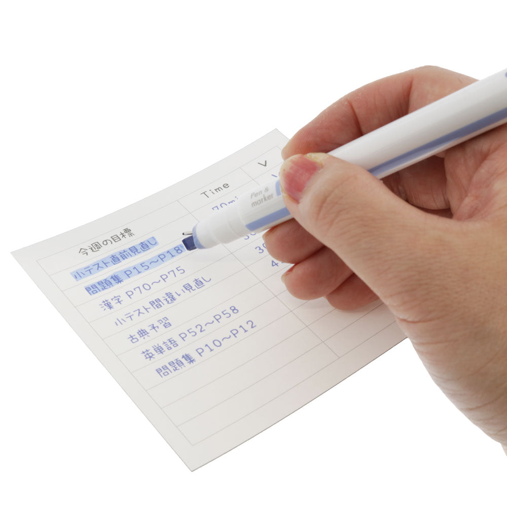 SUN-STAR Ninipie Marker Pen+Highlighter New Color