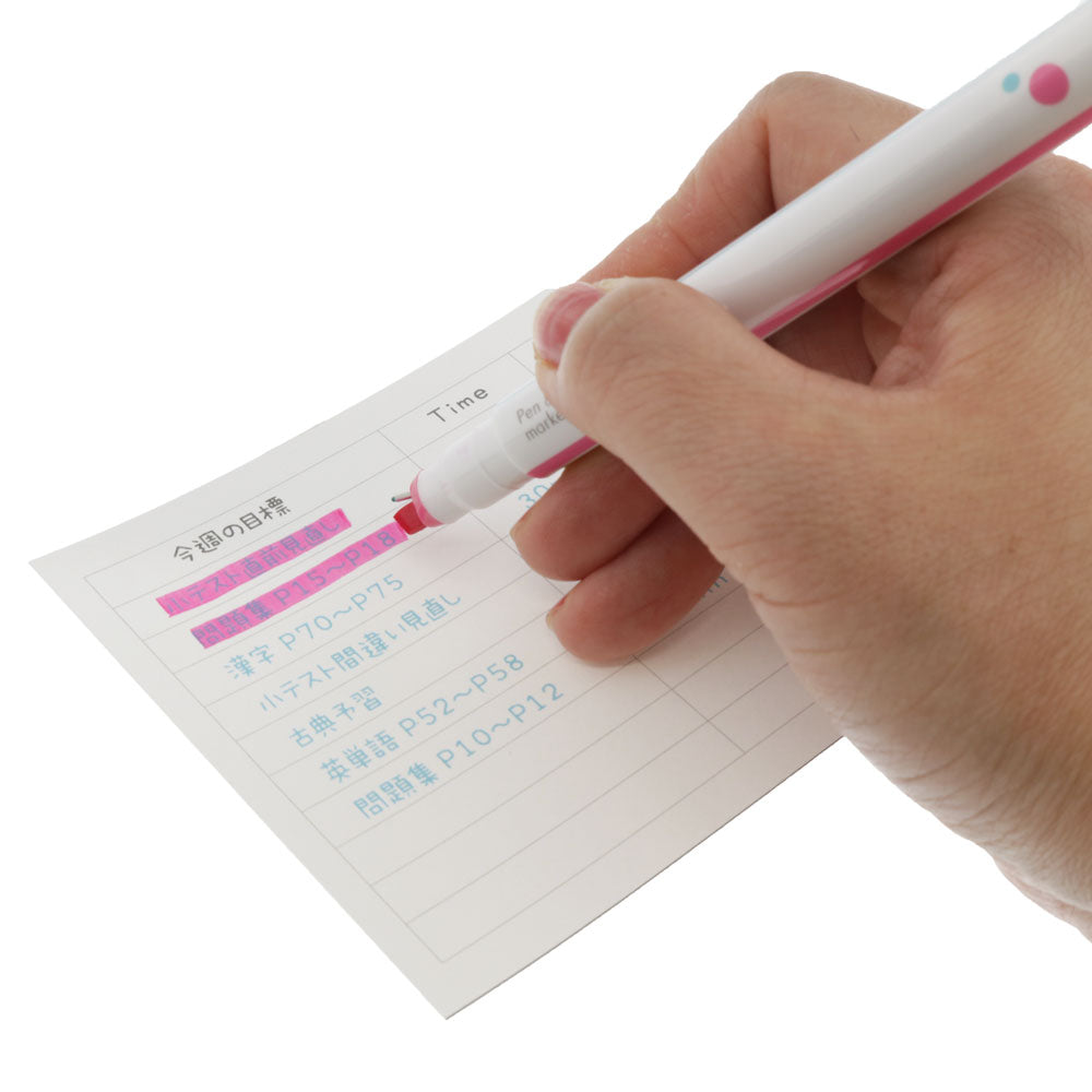 SUN-STAR Ninipie Marker Pen+Highlighter New Color