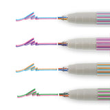 SUN-STAR Twiink 2 Color Pen Pack of 4 Set B