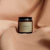 LIFE DESIGN STUDIO Amber Jar Candle Vanilla