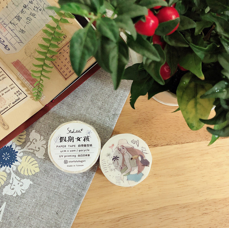 STARLULULU Holiday Girl Washi Tape 4cm
