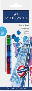 FABER-CASTELL Starter Kit Watercolours-Box of 12pcs
