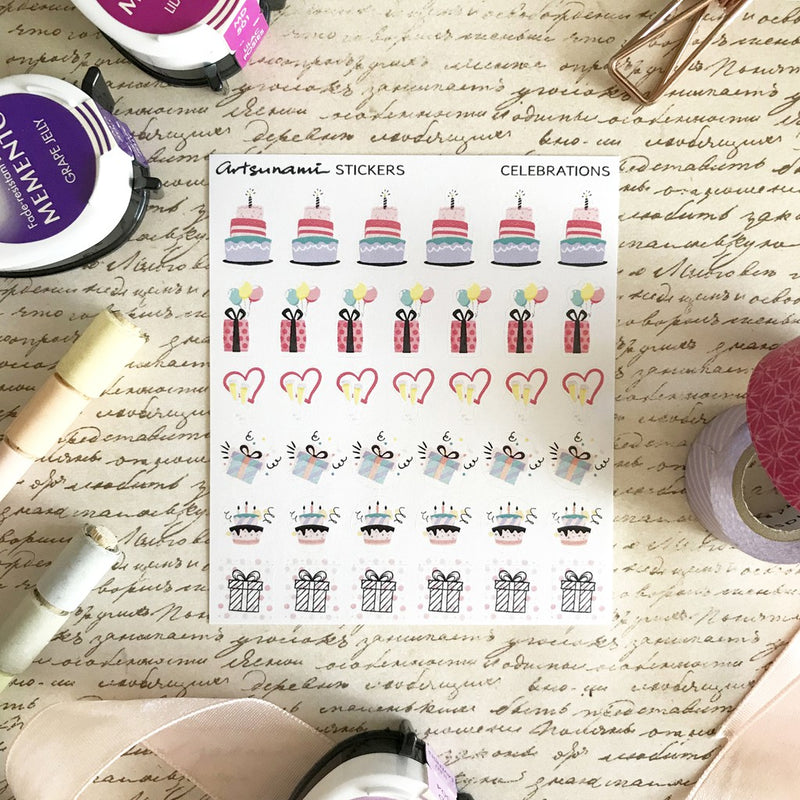 ARTSUNAMI Planner Stickers Mini