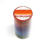 SAIEN Multi Color Washi Tape 5colors Set