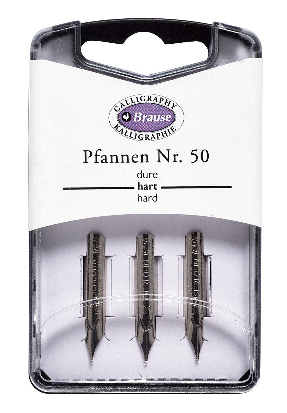 BRAUSE 3 Nibs Nr.50B Pfannen PW